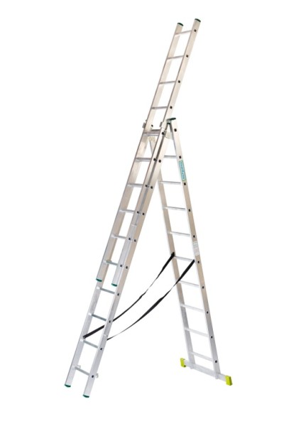Лестница алюминиевая 3х10 (6,80м)