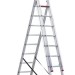 Лестница алюминиевая 3х10 (6,80м)