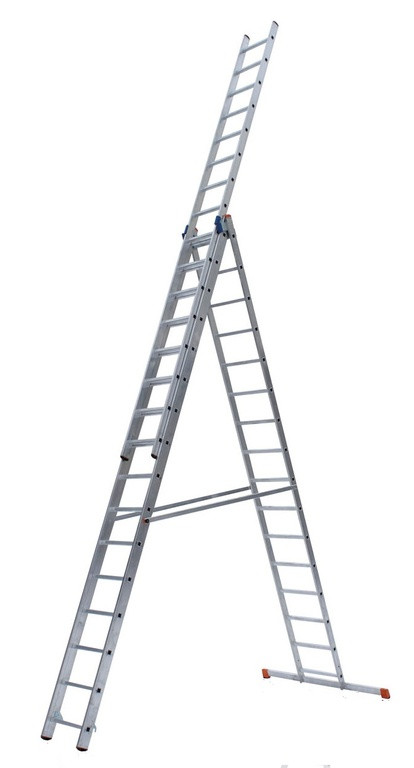 Лестница алюминиевая 3х16 (11,42м)