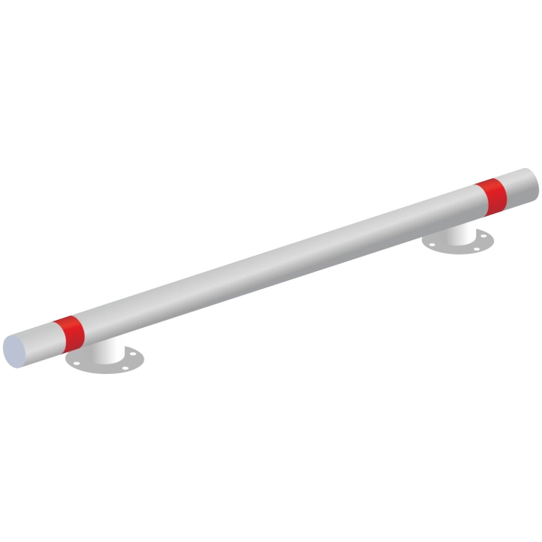 Колесоотбойник металлический на опорах К-3